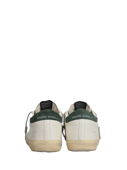 Golden Goose Super Star Sneakers Golden Goose | GMF00105F00753010502 WHITE/GREEN